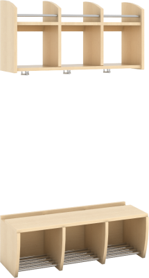 Gobi garderobebenk