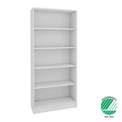 Systemreol med 4 hyller – dybde 32 cm