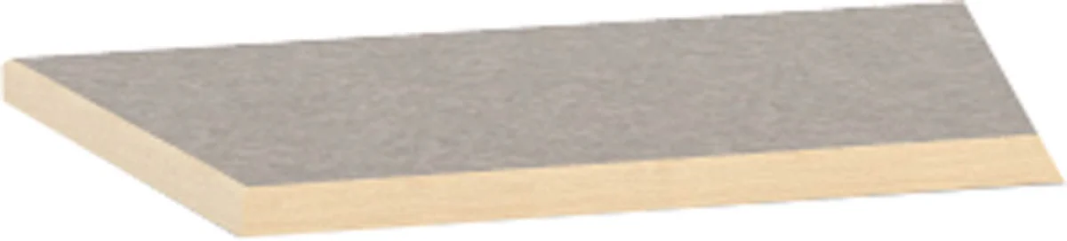 Oljeherdet huntonitt 3cm tykkelse