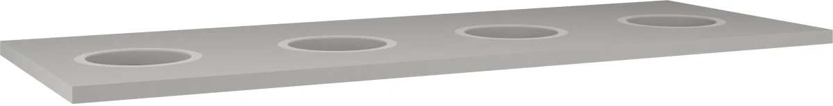 Beslag/utfresing for kildesortering