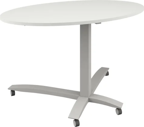 Mobilt arbeidsbord med høyderegulering